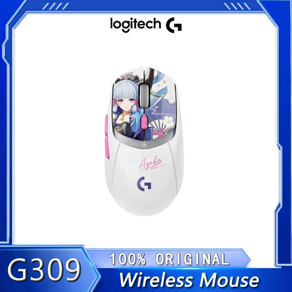 Logitech G309 Kamisato Ayaka Lightspeed Wireless Gaming Mouse Connection Connection Bluetooth Lightweight Prenosná kancelária