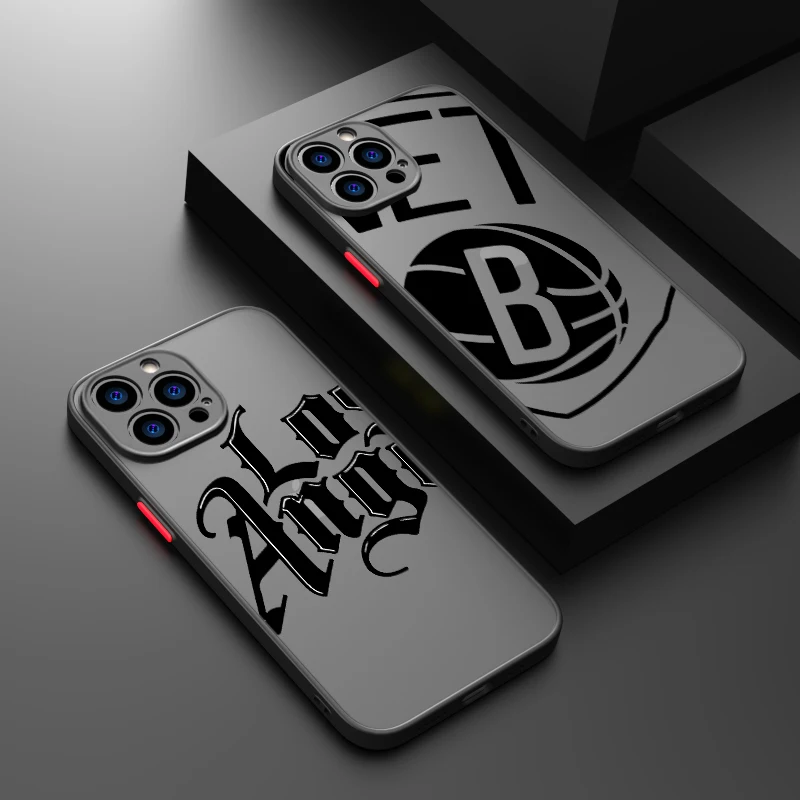 Logo basketbalu pre Apple iPhone 14 13 12 11 Mini xs xr x 8 7 6s 6 Pro Max Plus maximálny priesvitný telefónny prípad