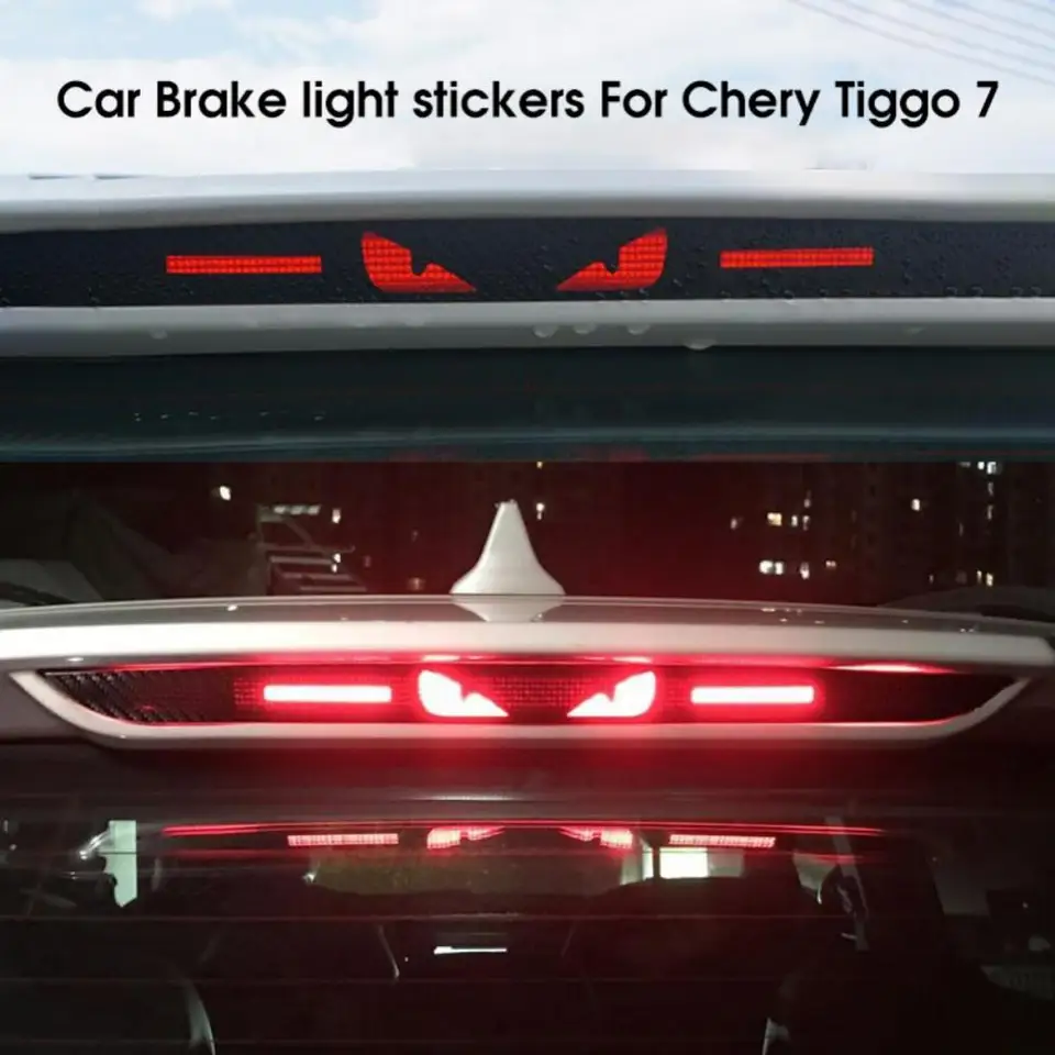 Logo chery Tiggo 7 Pro Sticker Accessory príslušenstvo zadné brzdové svetlá ochranca Lamp