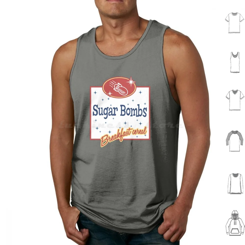 Logo cukrových bômb (plné) Tops Tops Tlač bavlny 1 2 3 New Vegas fonv fo3 fo2 fo2 fo1 nuka 4 červená raketa červená