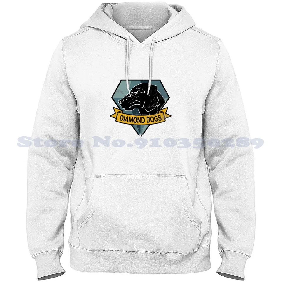 Logo MGS 100% bavlnená kapucňa tričko Metal Gear Solid Mgs Solid Snake Game Gamer Badass Big Boss Phantom Pain Snake Eater Kyselina