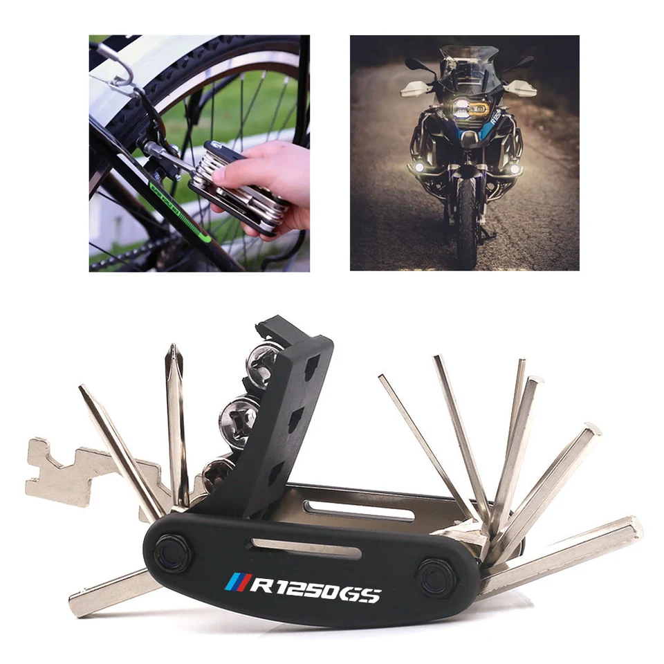 Logo pre BMW R1200GS R1250GS R1200 R1250 R 1200 1250 GS Motorycle Repair Tools Screvver Set Príslušenstvo Čierna zliatina zinku zinok