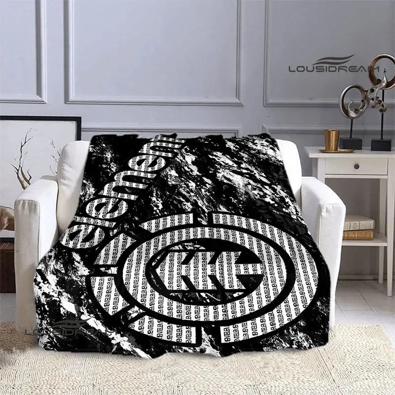 Logo prvku skateboard vytlačené prikrývky piknikové prikrývky pre postele hodte prikrývku prikrývku