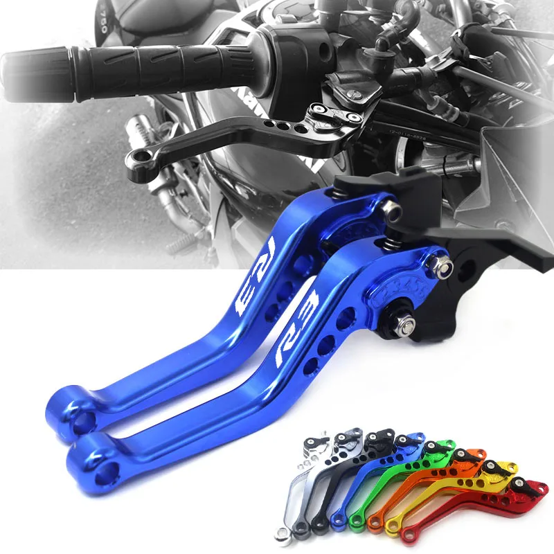 Logo R3 pre YZF-R3 YZF R3 YZFR3 2014-2022 Motocyklové príslušenstvo Krátka brzdová spojka Páky