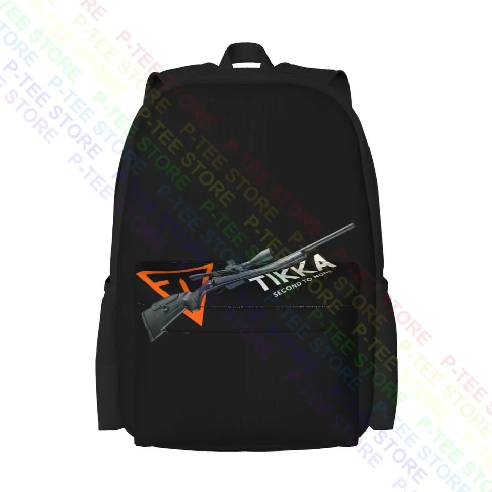 Logo Tikka T3 MDT TAC21 SYSTÉMY SMENPER PUB RIFLE VEĽKÁ SABLEATABLE BACK