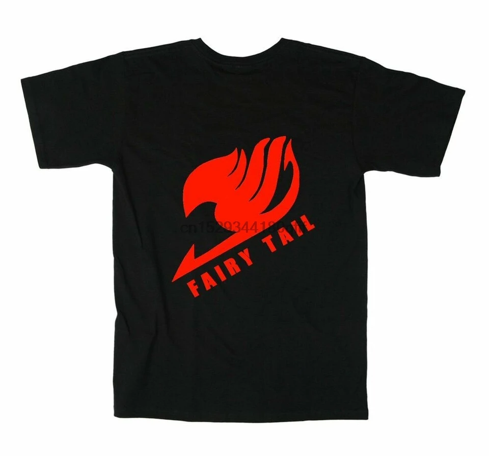 Logo tričko rozprávka Logo natsu Lucy Erza Gray Šťastné tričko Anime manga