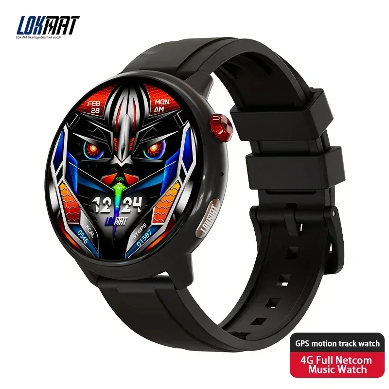 Lokmat Sky GT Smart Watch Men Sim karta volajte Round Amoled Screen HD Video Clock SOS GPS Reloj Women Women Fitness Tracker