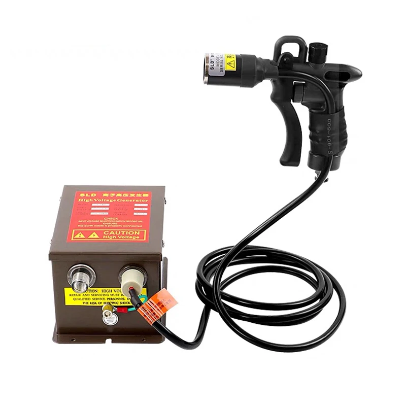 Lon Air Gun SL-009 Statické odstránenie Iónovej vzduchovej pištole Elektrostatické odstránenie prachového pištole Vysokotlakový iónový prachový fúkajúci pištoľ