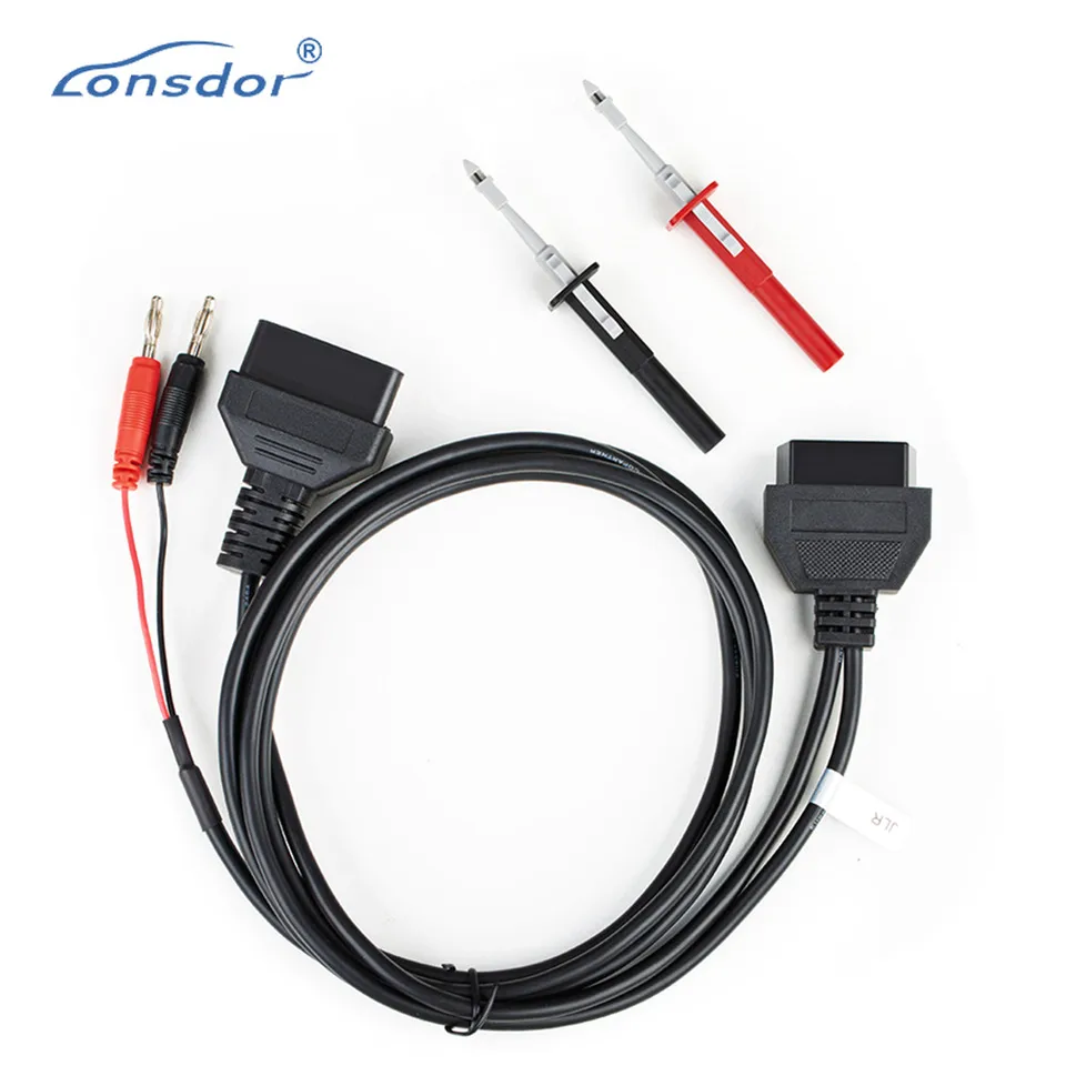 Lonsdor JLR Connector pracujúci s Lonsdorom K518 Podpora všetkých kľúčových stratených programov v alarmovom stave na roky 2015-2018 pre Land Rover