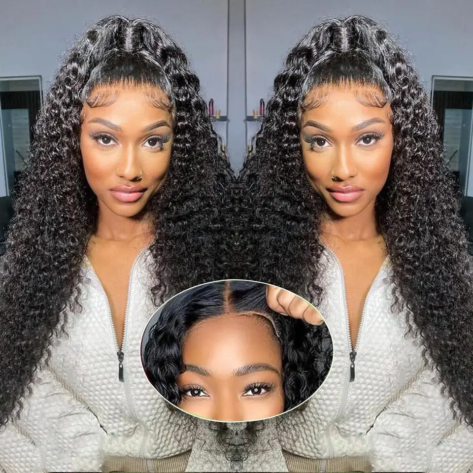 Loose Deep Wave Human Vlasy Parochne pre ženy ľudské vlasy bez glue parochne ľudské vlasy pripravené na nosenie vopred brazílskeho surového ľudského vlasov