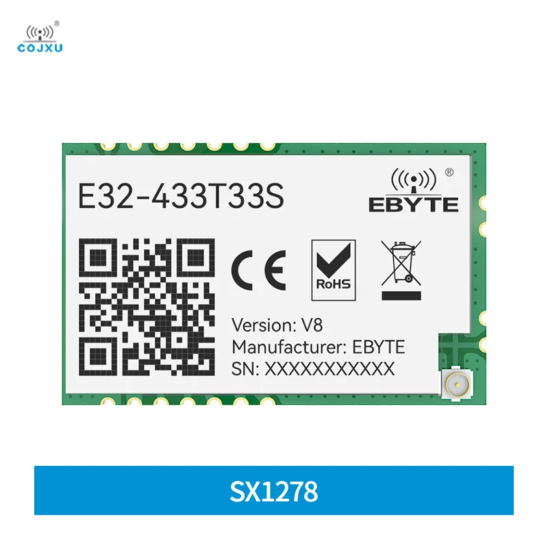 LORA spektrum spektra 433MHz COJXU E32-433T33S dlhá diskt