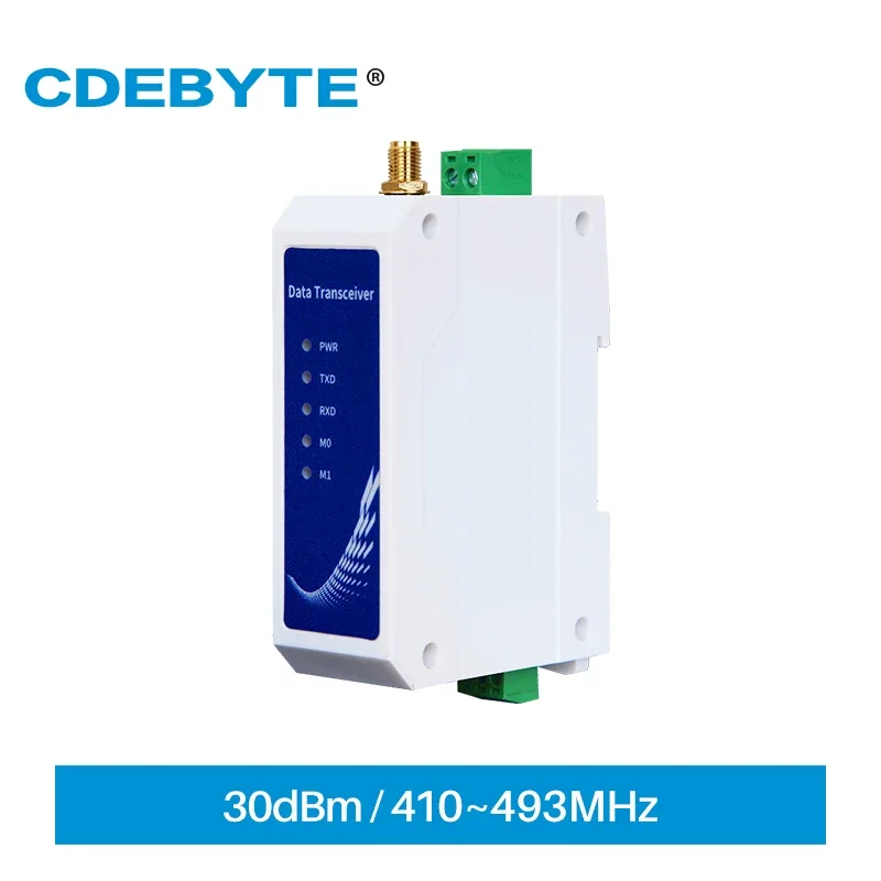 LORA SX1262 MODBUS MODEM RS485 433MHZ 470MHZ 30DBM 10 km anti-interferencia bezdrôtovej stanice CDEBYTE E95-DTU (400SL30P-485)