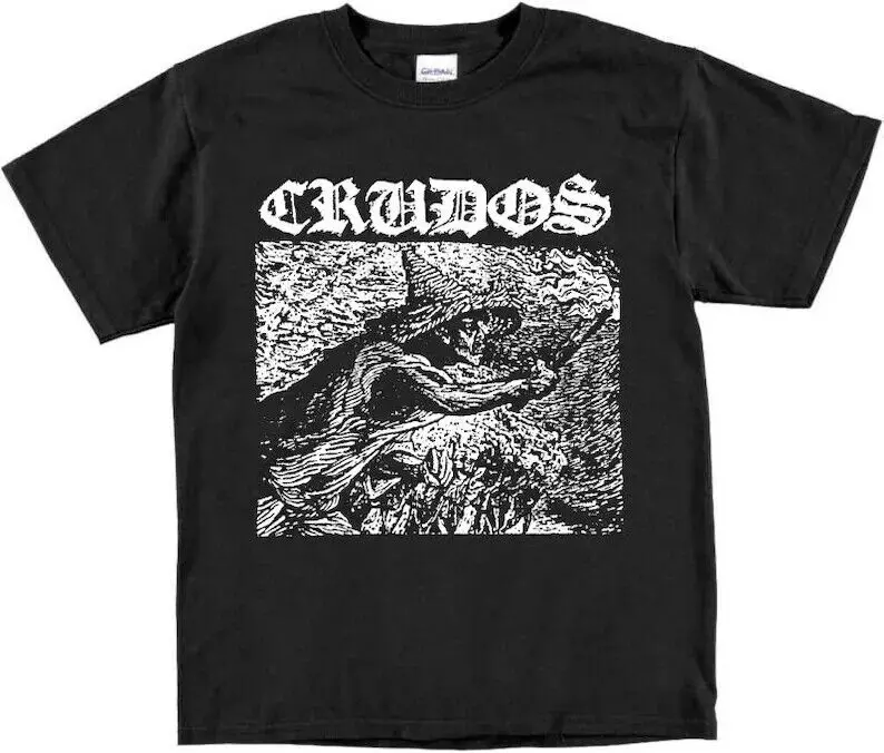 Los crudos hardcore punk t tričko vintage opovrhuješ, urazí dystopia urážku sordo