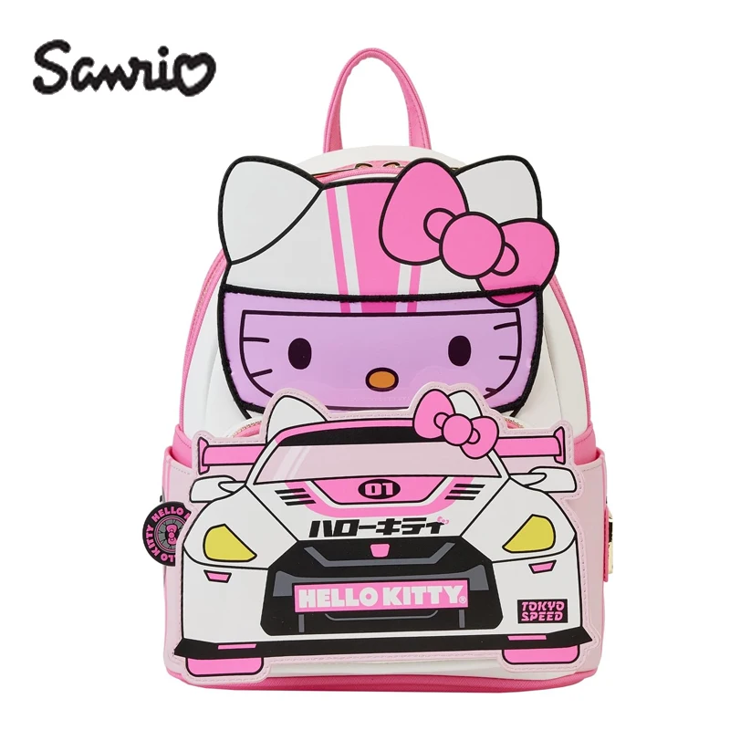 Loungefly Hello Kitty Tokyo Speed ​​Racer Cosplay mini batoh