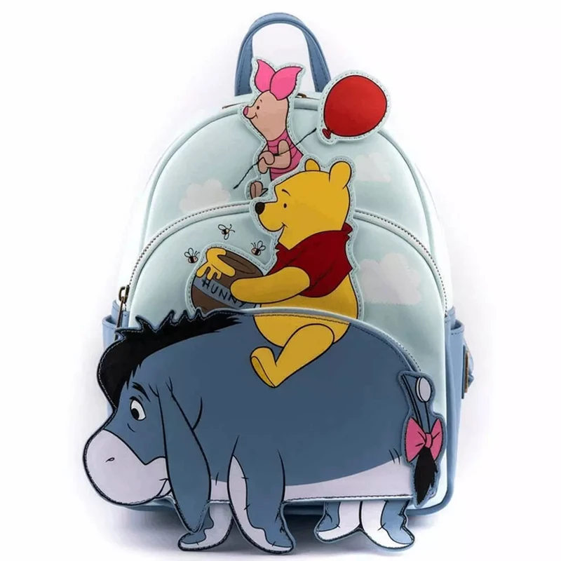 Loungefly Winnie the Pooh Triple Pocket Mini batoh