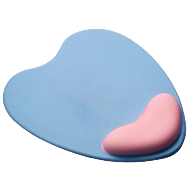 Love Mouse Pad, ergonomická podložka myši, podpora zápästia myši, ergonomická podložka myši, pre Office Home, 22x25 cm