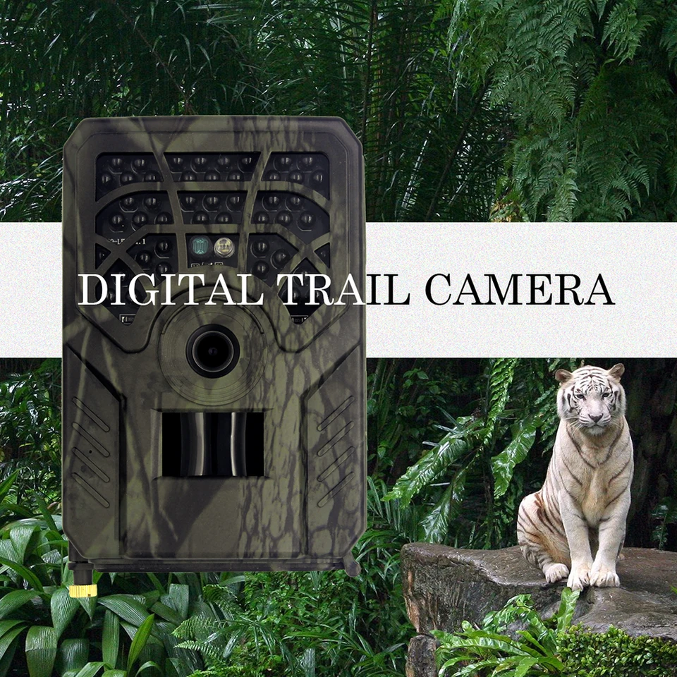 Lovecká fotoaparát Photo pasca PR300C 5MP Wildlife Trail Trail Night Vision Tracking Camera pre rodinné vonkajšie kempingové doplnky