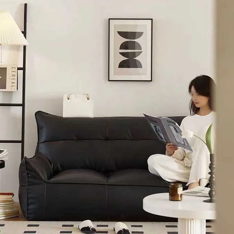 Loveseat Floor Sofa Minimalistická lenivá moderný roh ergonomická obývacia izba pohovka čítanie pohodlie Divani Soggiorno Domáci nábytok