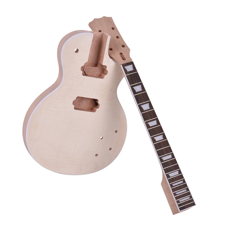 LP štýl nedokončený elektrický gitarový DIY súprav
