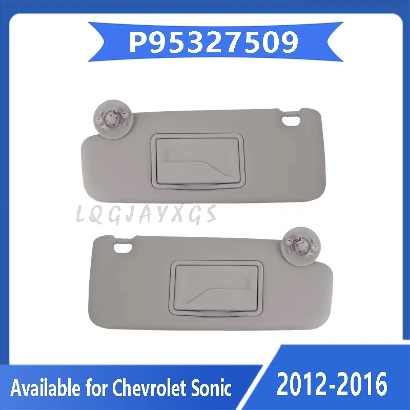 LQ vhodné na použitie s Chevrolet Sonic Visor P95327509 Makeup Mirror P95327507 Gray Visor 2012 213 2014-2016 Automatické príslušenstvo
