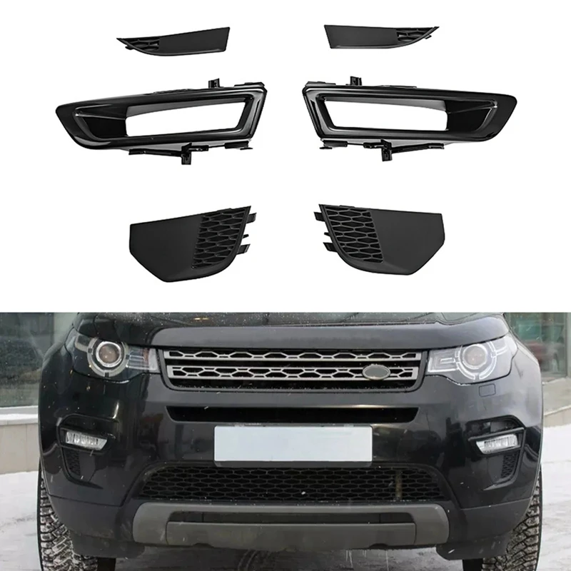 LR061229 LR061234 Automobil predný nárazník FOG Hmlová čiapka pre Land Rover Discovery Sport 2015-2019