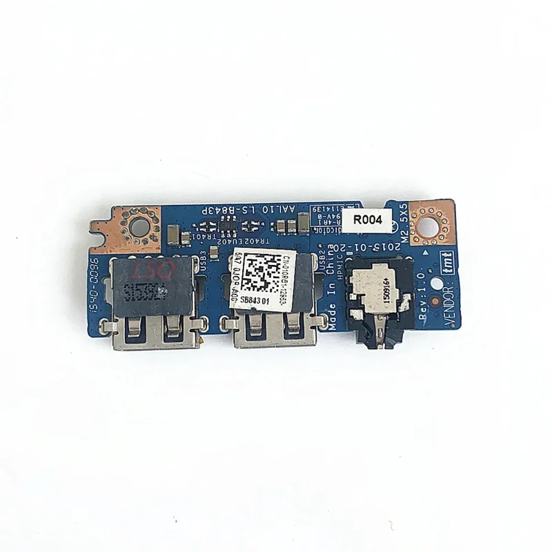 LS-B843P pre Dell Inspiron 15 5000 Series 5558 5758 Audio Jack Board 100% Test OK