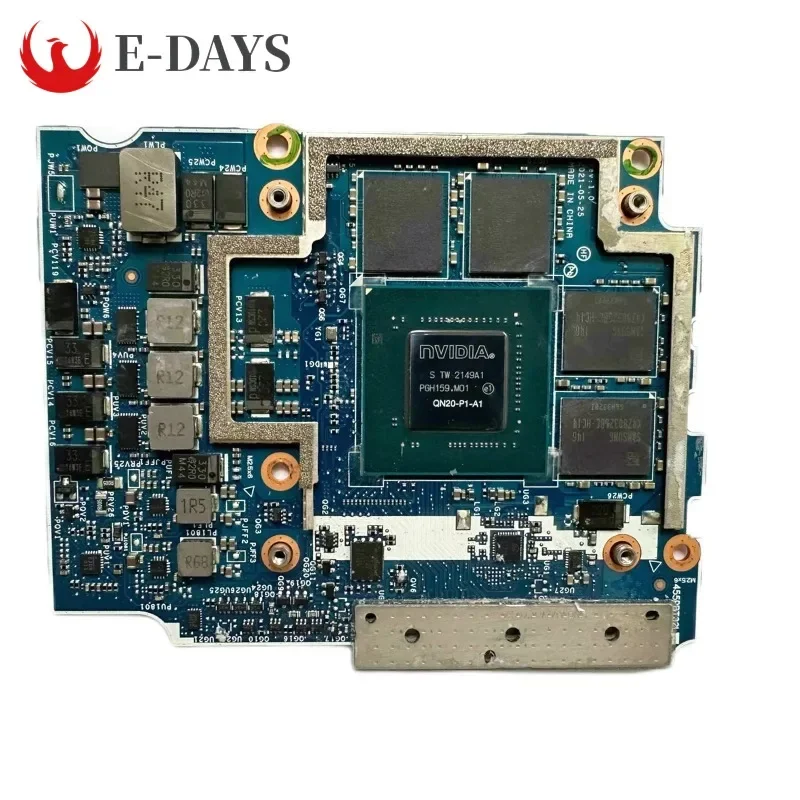 LS-K772P pre HP ZBOOB Fury 15 G8 LAPTOP Základná doska RTX T1200 4GB Notebook Mainboard QN20-P1-A1High Kvalita