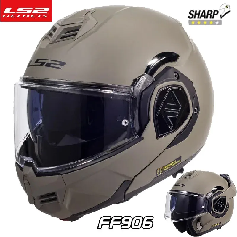 LS2 FF906 ADOBLE FLOW UP MOTORY CELA MEN MODULÁRNE Dvojité priezory Full Tave Prilba Cascos para Moto CAPACETE CASCO MOTO