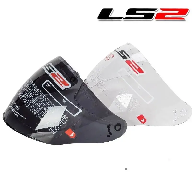 LS2 OF 508 Originálne motocyklová prilba Half Half Helma šošovka Cascos para motolickú príslušenstvo Priehľadná šošovka