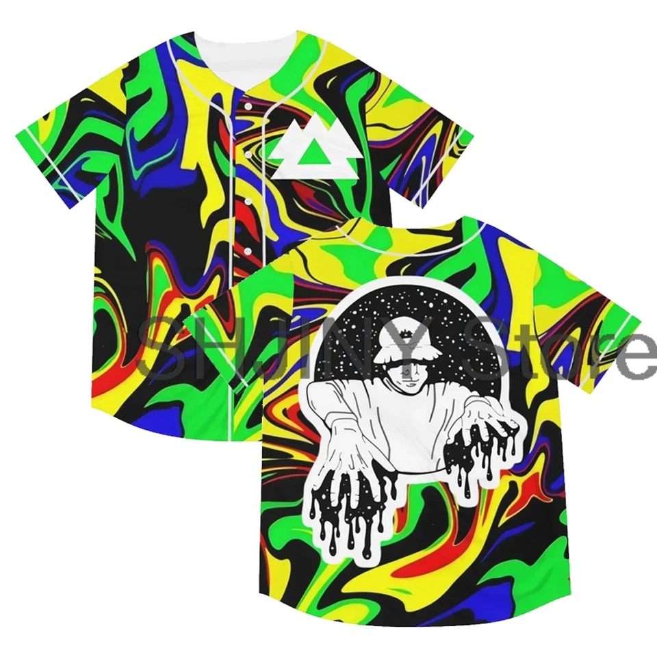 LSDREAM Jersey Wakaan EDM 2024 Baseball Bunks Tirls Unisex krátke rukávy Tee Ženy Men streetwear módne oblečenie