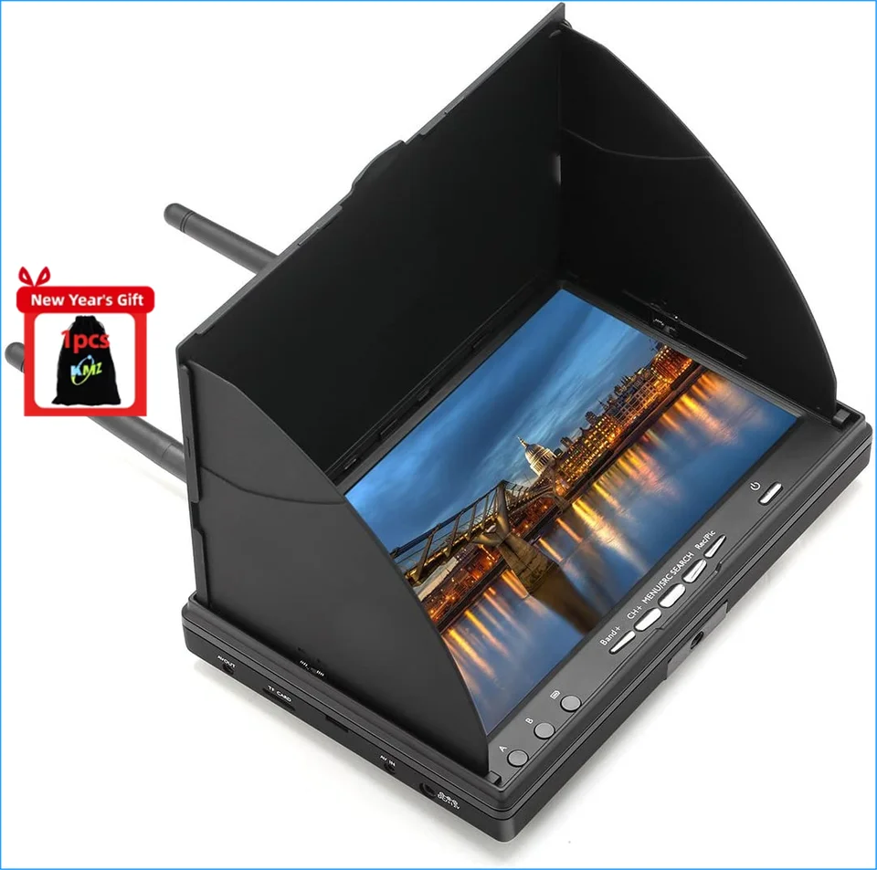LT5802D DVR LCD5802D FPV Monitor 7 