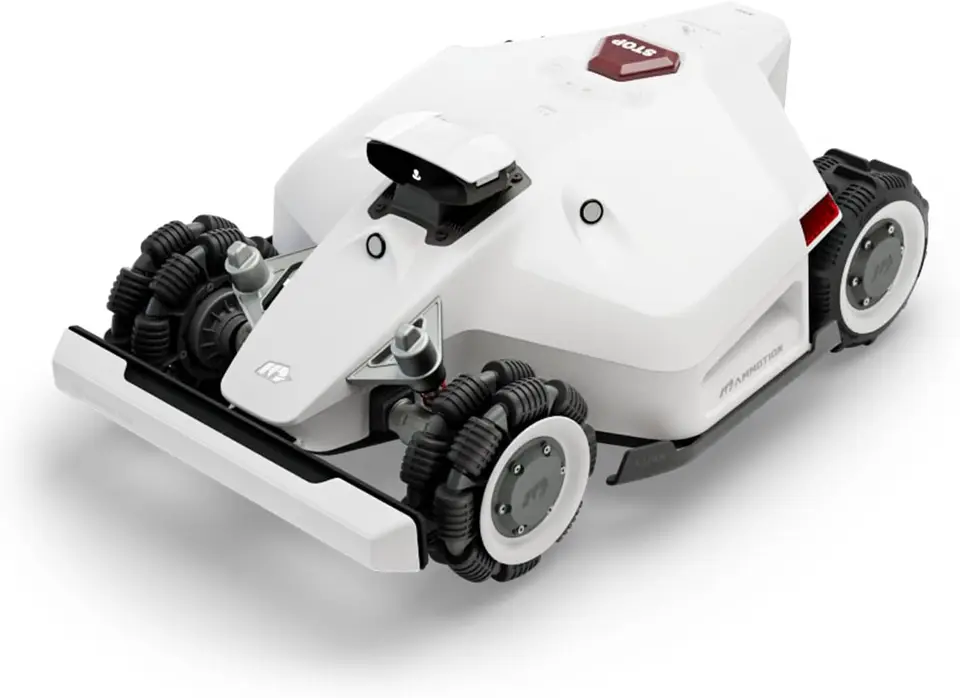Luba 2 AWD 5000 Robot Lawnmower, Perimeter drôt bez robotickej kosačky na trávnik 1,25 hektára 80% svah, rezanie výšky 1,0 