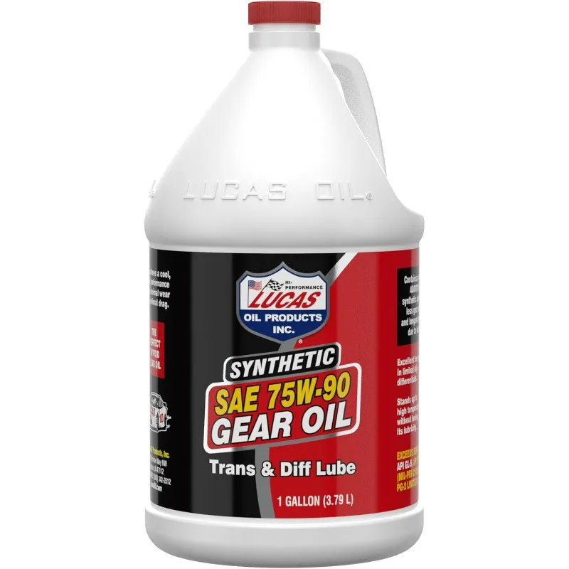 Lucas Oil 10048 Syntetický SAE 75W -90 prevodový olej - 1 galón