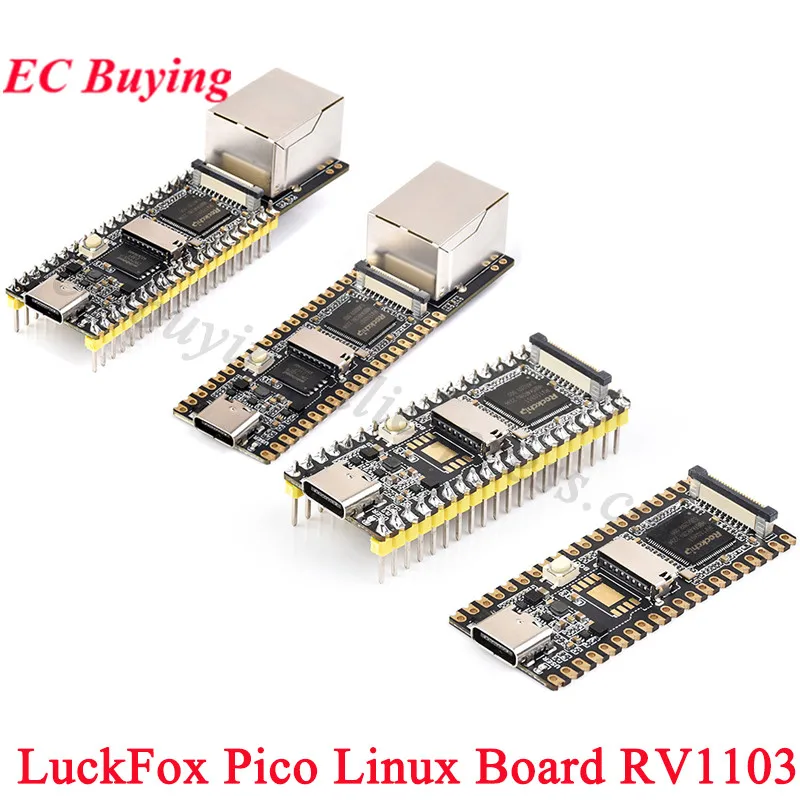 Luckfox Pico Linux Development Board RV1103 Rockchip AI ARM Cortex-A7 so sieťovým portom lepšie ako modul Raspberry Pi Pico modul