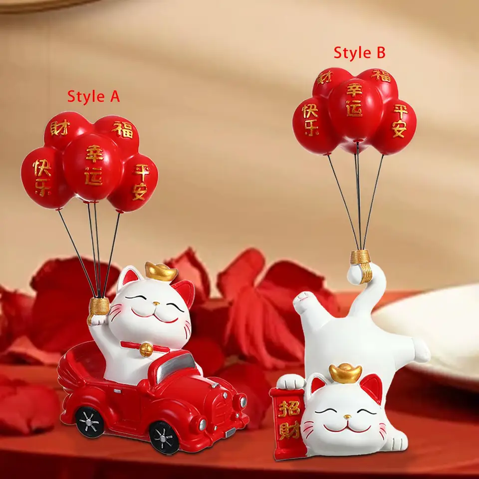 Lucky Cat Balloon Sculpture Creative Holiday Sochy pre vstupnú kanceláriu