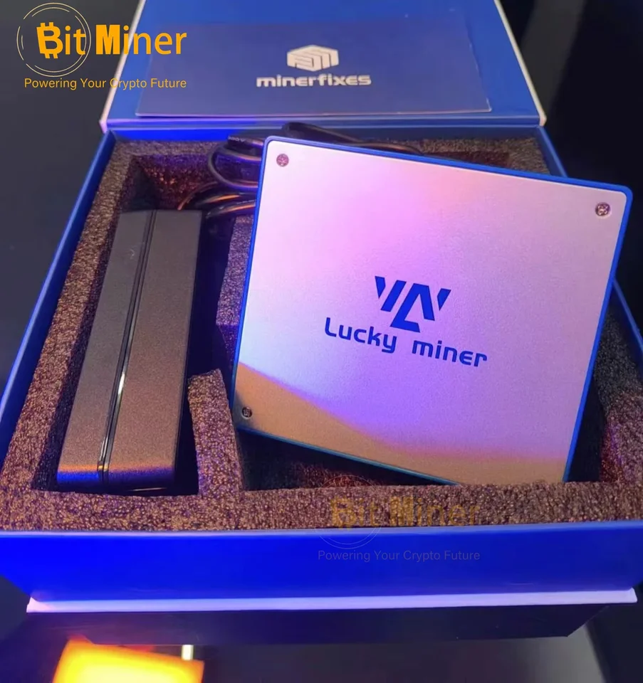 Lucky Miner LV07 - Advanced SHA -256 Miners for BTC, DGB, BCH, Solo Mining, 1th/S Vylepšené z Lucky Miner LV06 ASIC Miners