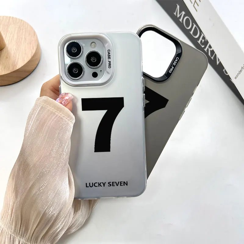 Lucky Seven Fasion Luxury Pase pre iPhone 15 14 13 12 11 Pro Max Plus 13 x xr xs max 8 7