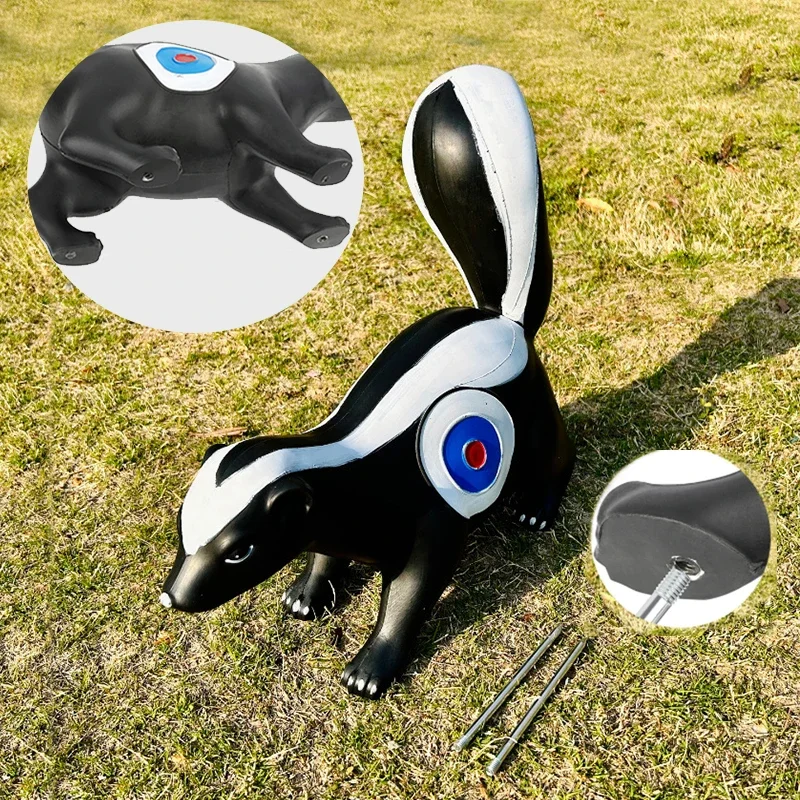 Lukostreľba Target Skunk Arrow 3D Target PU Material Simulation Animal Practice Cieľ pre vonkajšie luk šípky natáčanie