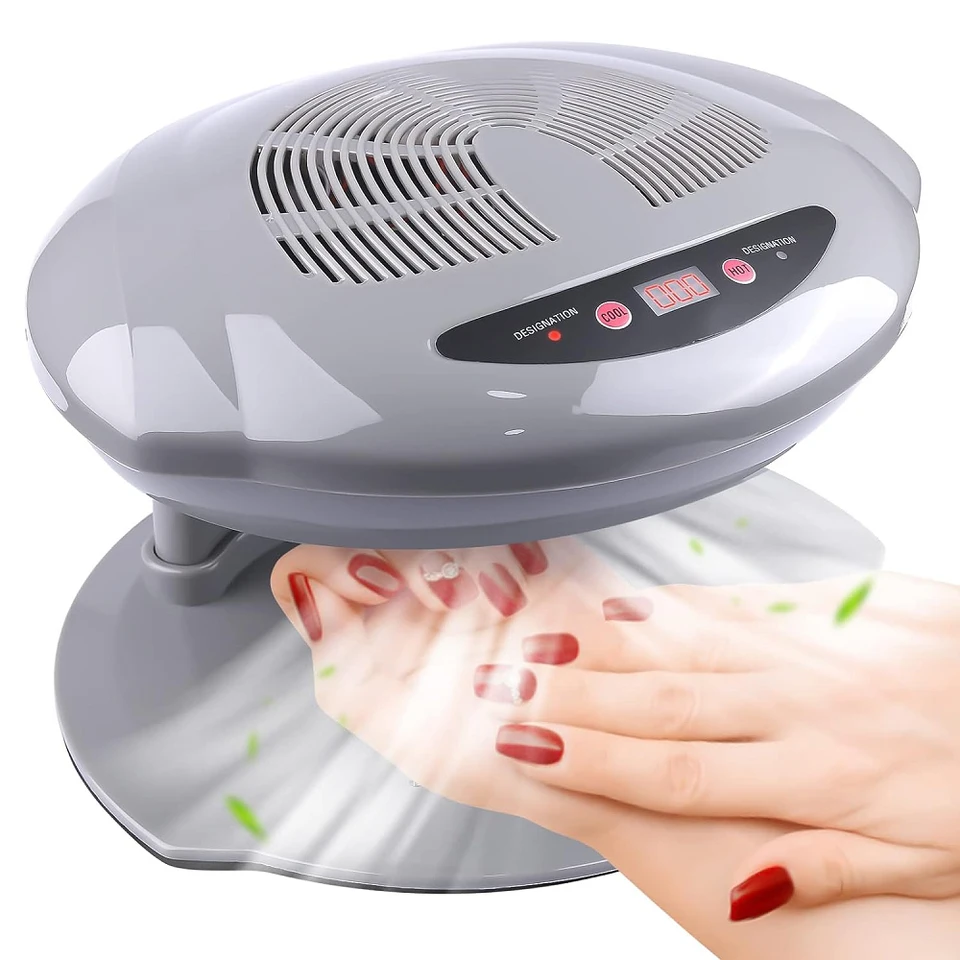 Lulaa nechtový ventilátor 400W inteligentný automatický senzor nechtov na nechty Ventilátor nechtov pre pravidelný lak na lak na nechty