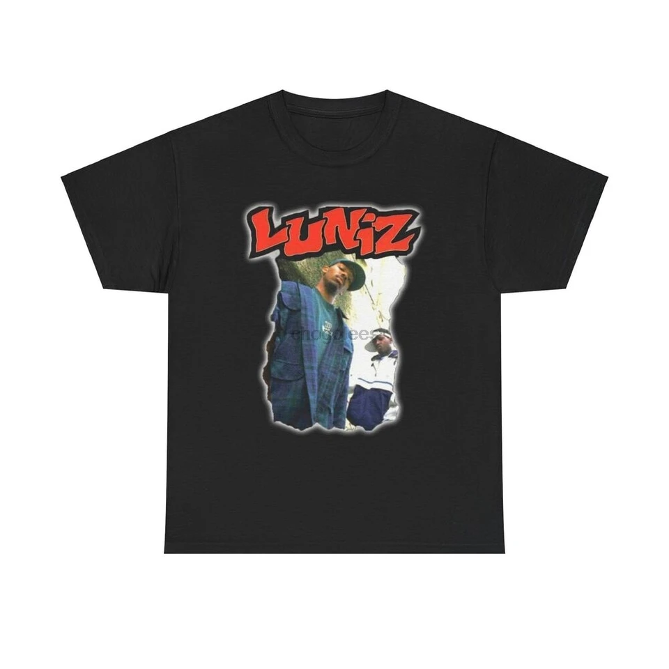 Luniz košeľa vintage rap hip hop mám 5 na ňom New York Unisex Heavy Cotton Tee
