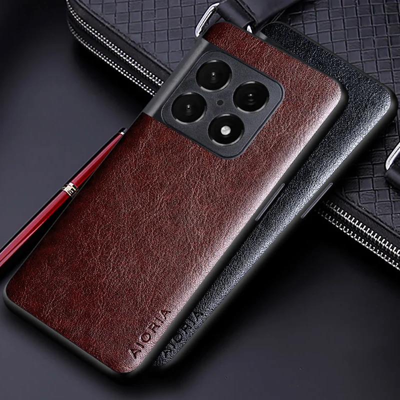 Luxury PU Leather puzdro pre OnePlus 10 Pro 10t 11 5G Coque Business Solid Color Design Cover Phone pre OnePlus 10 Pro Case Funda