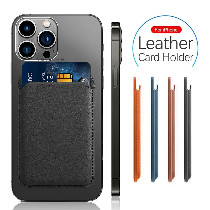 Luxusná kožená karta peňaženky Solt taška pre magsafe iPhone 16 Pro Max Módne magnetický kryt držiteľa kariet na iPhone16 I Phone 16 Plus