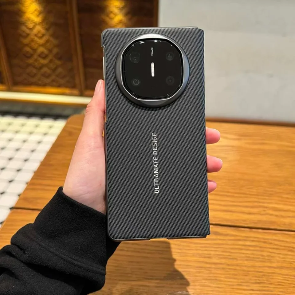 Luxusná vysoko kvalitná pevná matná matná koža pre Huawei Mate X6 X5 X3 Flip Cover Case All Inclusive Ochrana