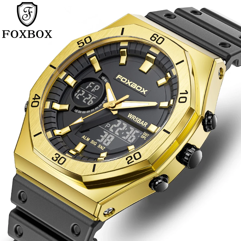 Luxusná špičková značka Lige Reloj Digital Sport Watch for Men 50 me