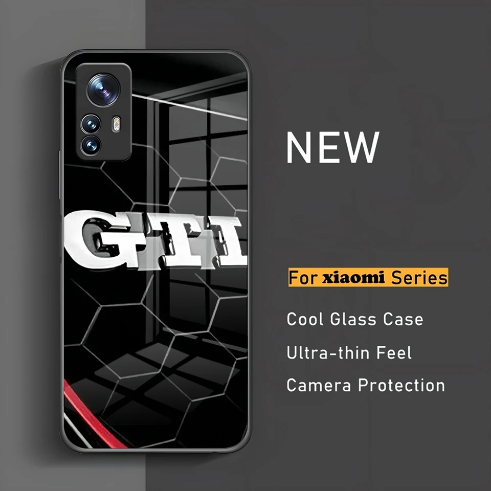 Luxusné auto G-Golfes 7 Púzdro pre telefón pre Xiaomi 13 12 Pro 14 11 10 13 Lite 10t Pro 12x 11i F3 Pro Poznámka POCO M4 M3 X4