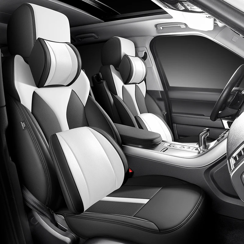 Luxusné kožené autosedačky Automobily Plné súprava pre Jeep Compass 2017 ~ 2020 Dámske vodotesné vlastné interiérové ​​doplnky