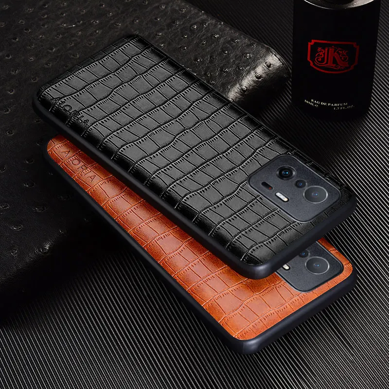 Luxusné kožené puzdro pre Xiaomi 11T Pro Premium Pu Slim Fit Design Unti-Scratch Ochranný zadný kryt pre puzdro Xiaomi 11T Pro Case