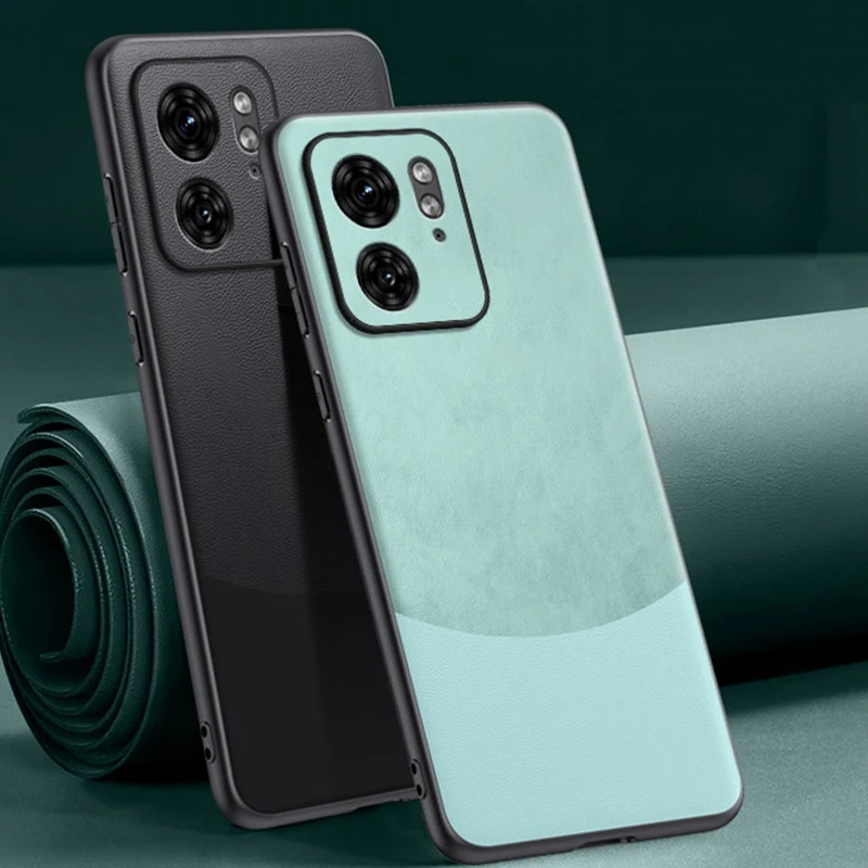 Luxusné kožené puzdro PU pre Motorola Edge 40 Edge40 kryt Silikón plná ochrana telefónu pre Motorola Moto Edge 40 NEO 5G