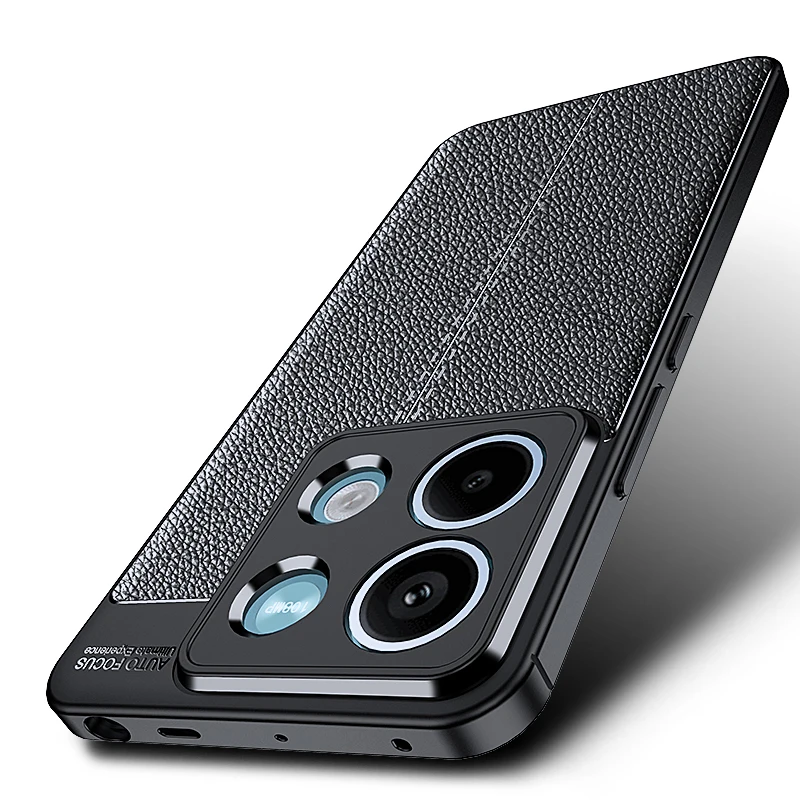 Luxusné obchodné kožené puzdro pre puzdro pre Xiaomi Redmi Poznámka 13 4G 5G Poznámka 13 Pro 5G 13 Pro+ Shopproof Soft Cover Coque Fundas