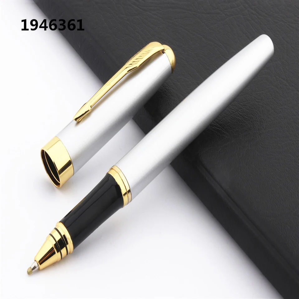 Luxusné pero Vysoko kvalitné 399 strieborné obchodné kancelárie Rollerball pero Nové školy Študentské prístroje Supaly Ballpoint Pens